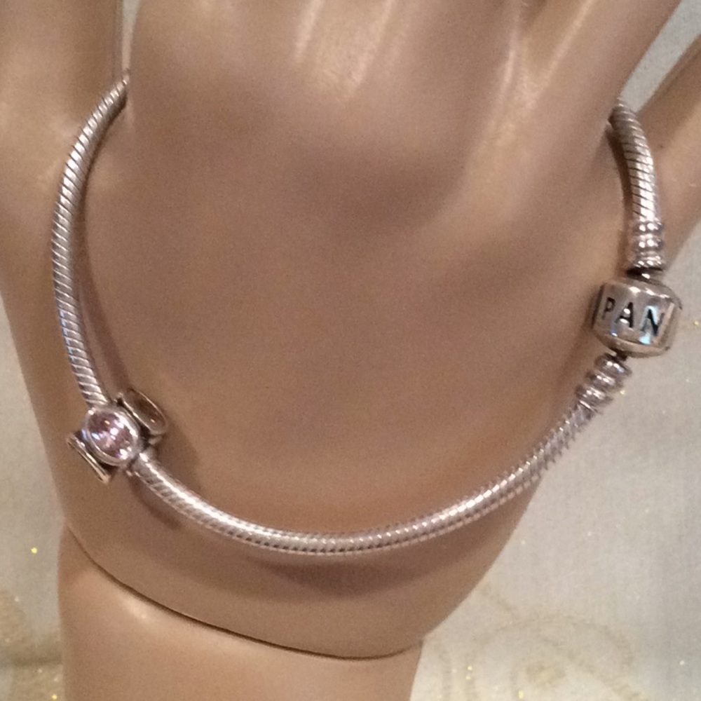 2/$60 NEW, AUTHENTIC “PANDORA” PINK BEAD